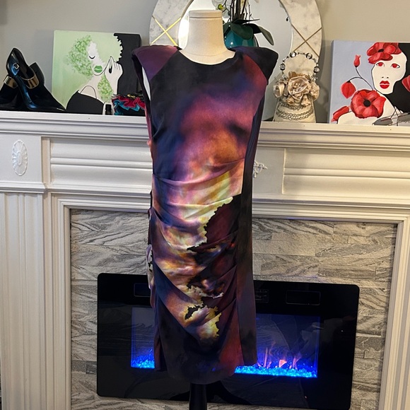 Nicole Miller Multicolor Dress - Picture 1 of 9